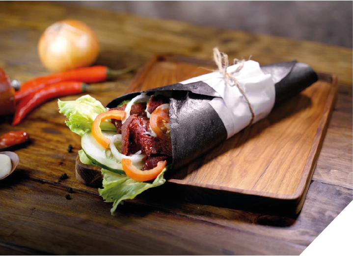 Konsep outlet Container Kebab Baba Rafi
