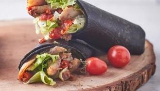 Kebab Cheesy Black Ayam Geprek